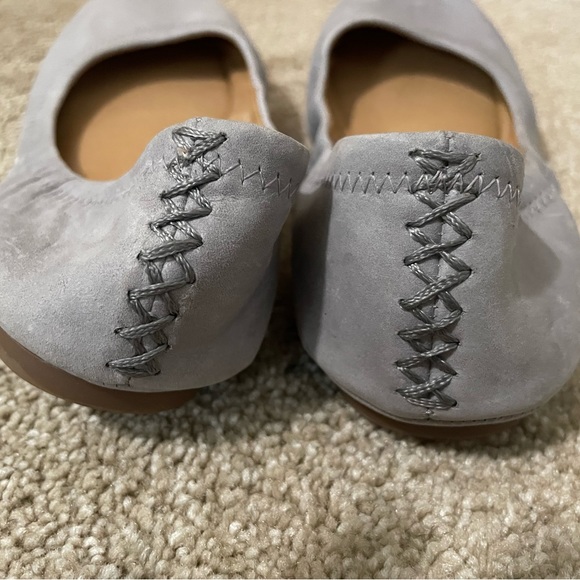 Lucky Brand Blue Ballet Flats With Cute Stitching Women’s 7.5 NEW WITHOUT TAGS - Picture 2 of 3